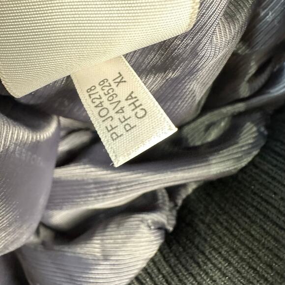 Calvin Klein Performance Puffer Vest Womens XL Black Zip Knit Smart Phone Pocket - Picture 9 of 9